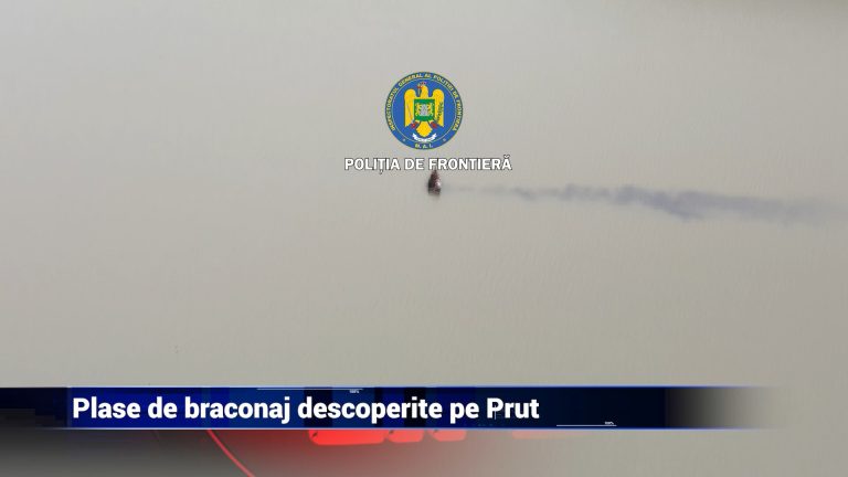 Plase de braconaj descoperite pe Prut