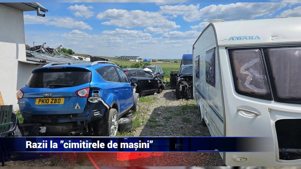 RAZII LA ”CIMITIRELE DE MAŞINI”