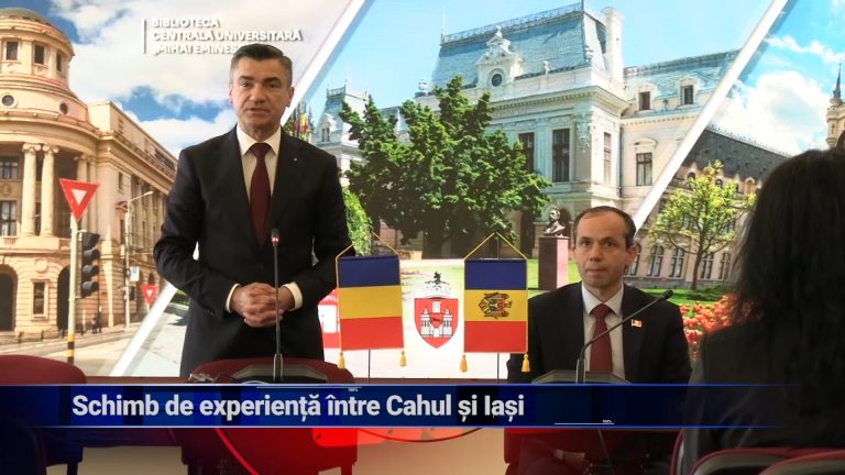 Schimb de experienţă între Cahul şi Iaşi