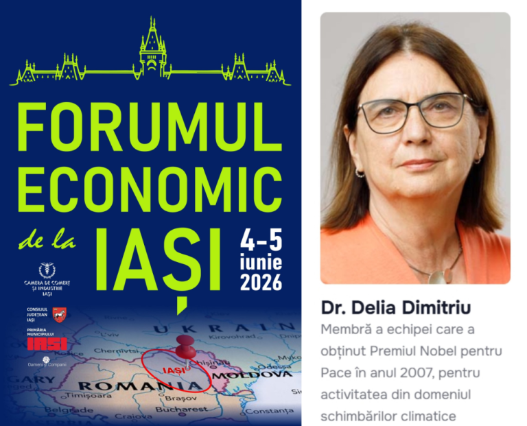Un câștigător al Premiului Nobel, la Forumul Economic de la Iași