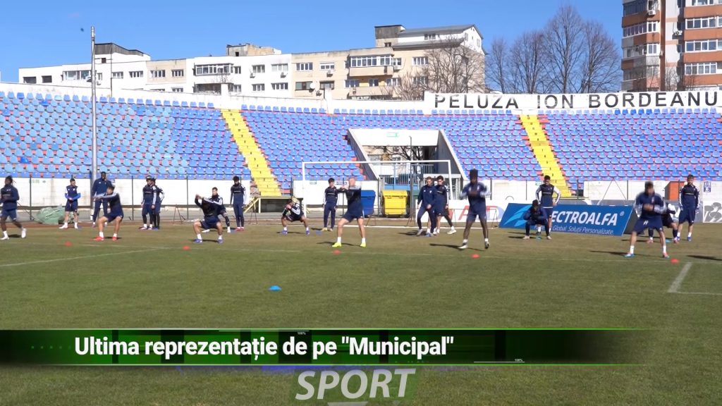 ULTIMA REPREZENTAŢIE DE PE „MUNICIPAL”