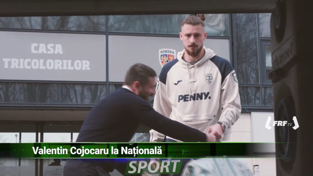 VALENTIN COJOCARU LA NAŢIONALĂ