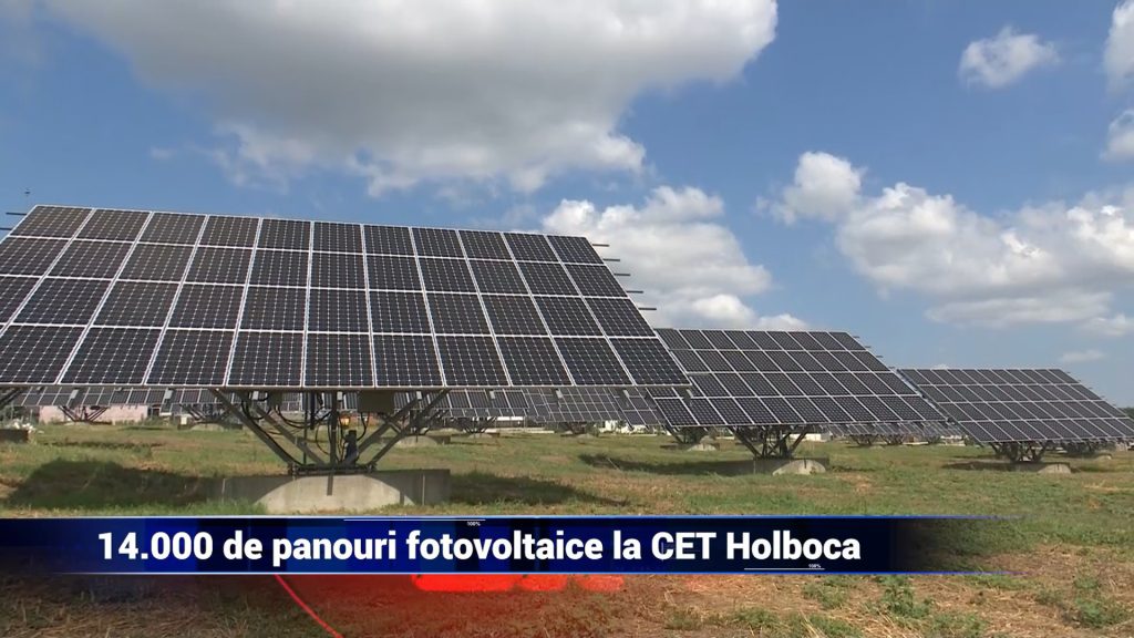 14.000 DE PANOURI FOTOVOLTAICE LA CET HOLBOCA
