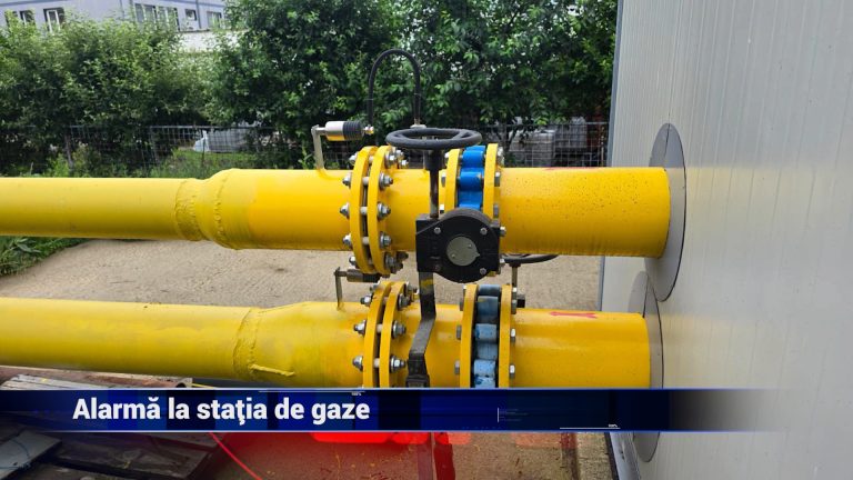 ALARMĂ LA STAŢIA DE GAZE