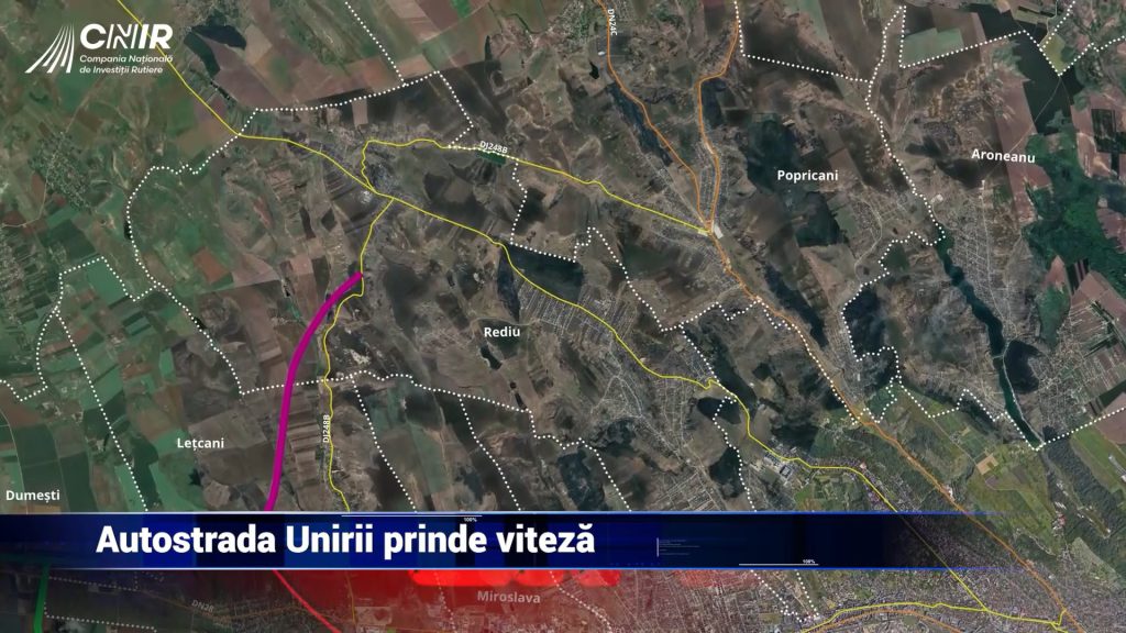 AUTOSTRADA UNIRII PRINDE VITEZĂ