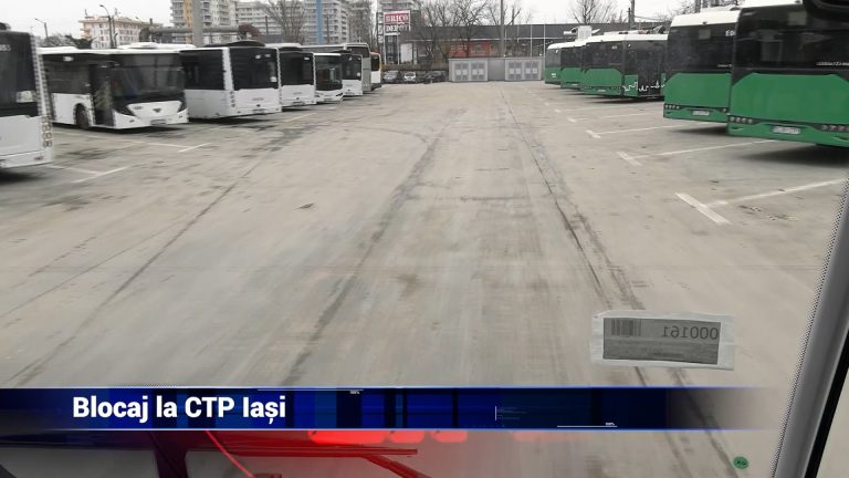 BLOCAJ LA CTP IAŞI