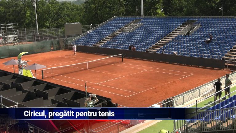 CIRICUL, PREGĂTIT PENTRU TENIS