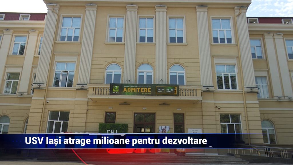 USV IAŞI ATRAGE MILIOANE PENTRU DEZVOLTARE