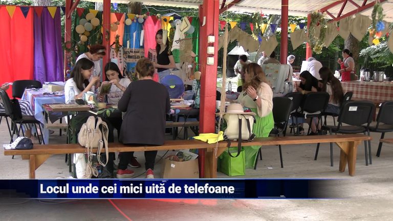 Locul unde cei mici uită de telefoane