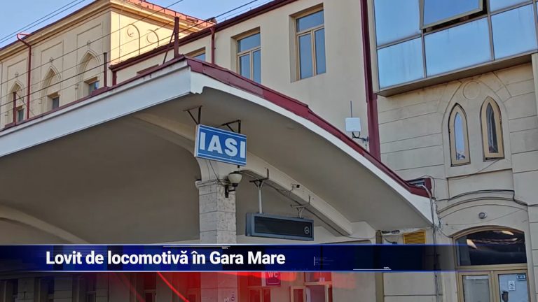 LOVIT DE LOCOMOTIVĂ ÎN GARA MARE