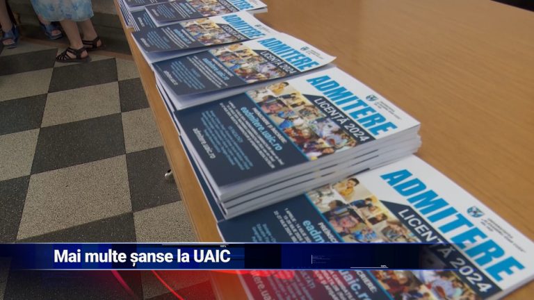 MAI MULTE ŞANSE LA UAIC
