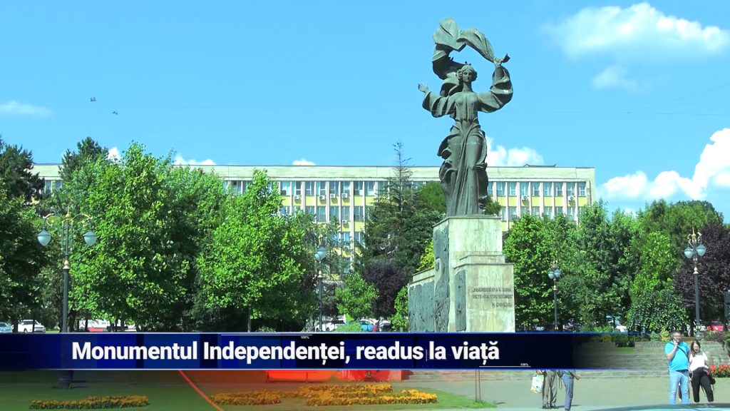MONUMENTUL INDEPENDENȚEI, READUS LA VIAȚĂ