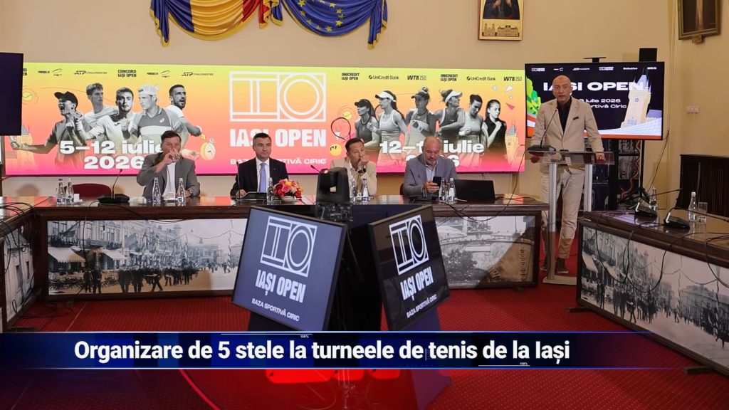 ORGANIZARE DE 5 STELE LA TURNEELE DE TENIS DE LA IAȘI