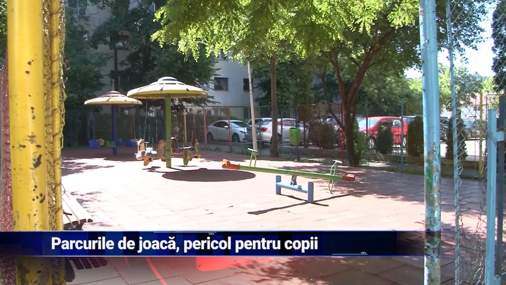 Parcurile de joacă, pericol pentru copii