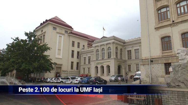 PESTE 2.100 DE LOCURI LA UMF IAŞI