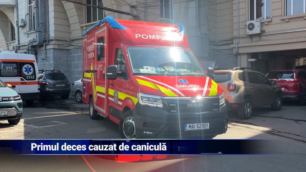 PRIMUL DECES CAUZAT DE CANICULĂ