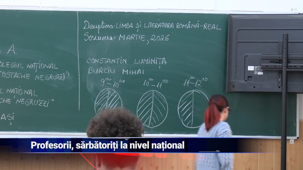 PROFESORII, SĂRBĂTORIŢI LA NIVEL NAŢIONAL