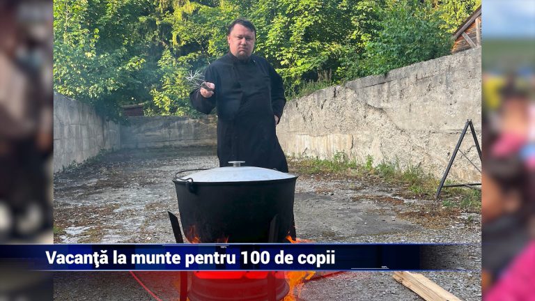 VACANŢĂ LA MUNTE PENTRU 100 DE COPII