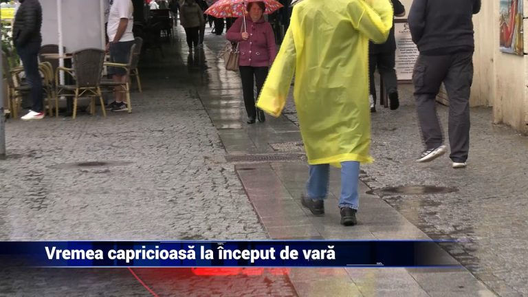 VREME CAPROCIOASA LA ÎNCEPUT DE VARĂ