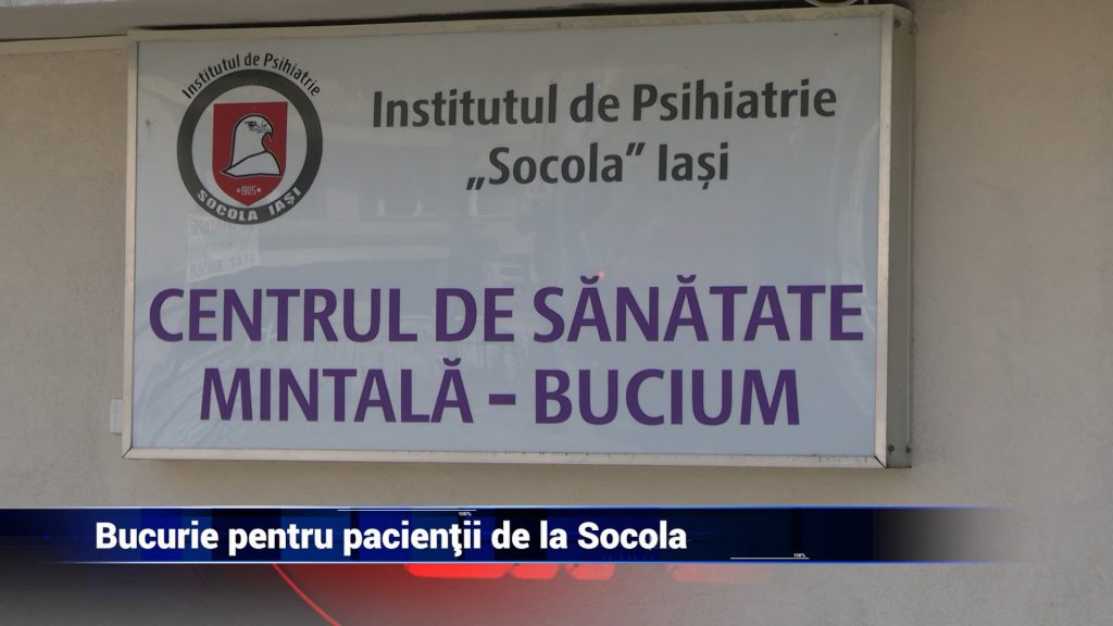 BUCURIE PENTRU PACIENŢII DE LA SOCOLA