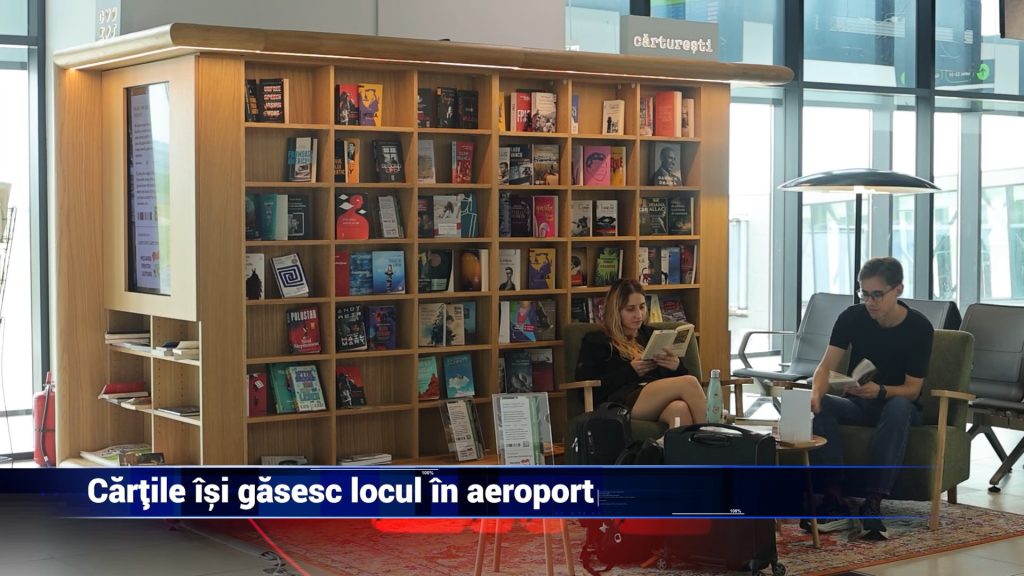 CĂRŢILE ÎŞI GĂSESC LOCUL ÎN AEROPORT