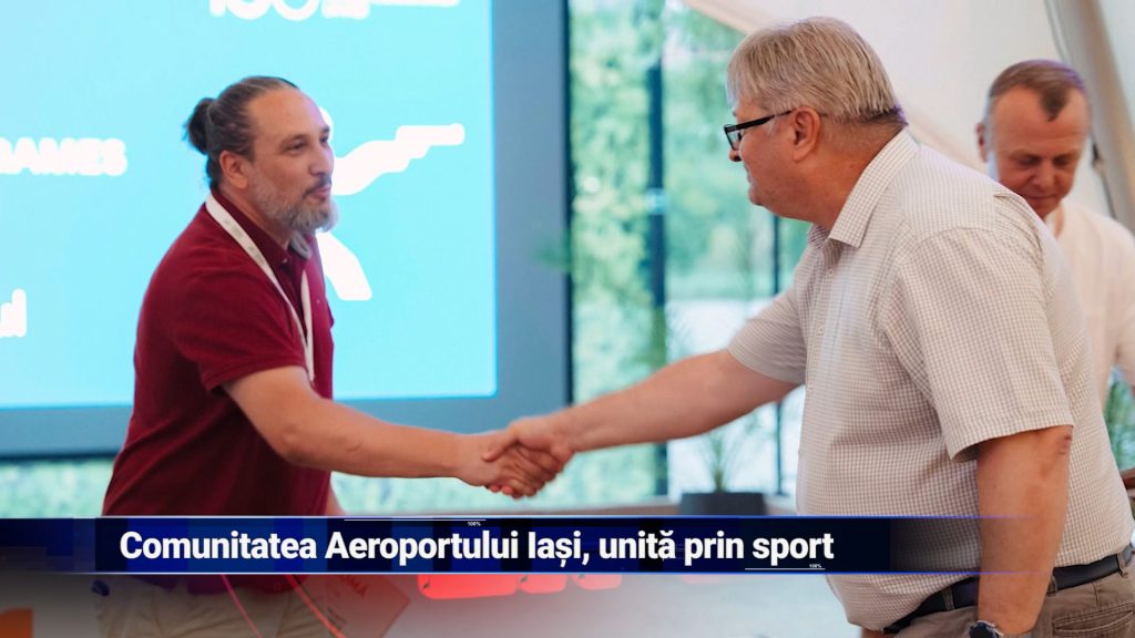 COMUNITATEA AEROPORTULUI IAȘI, UNITĂ PRIN SPORT