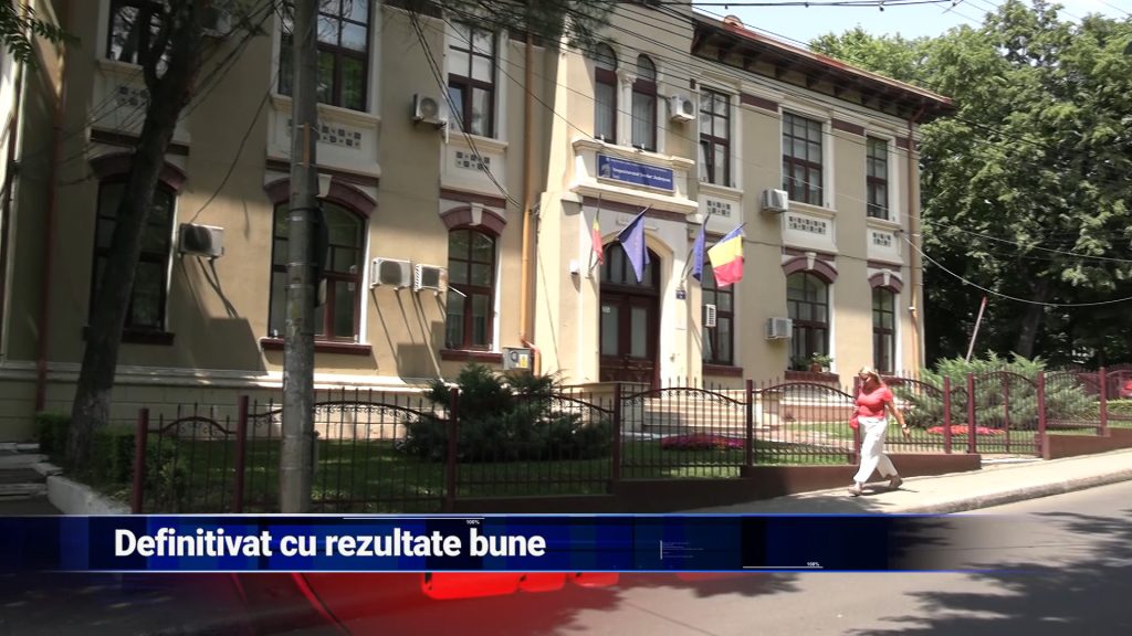DEFINITIVAT CU REZULTATE BUNE