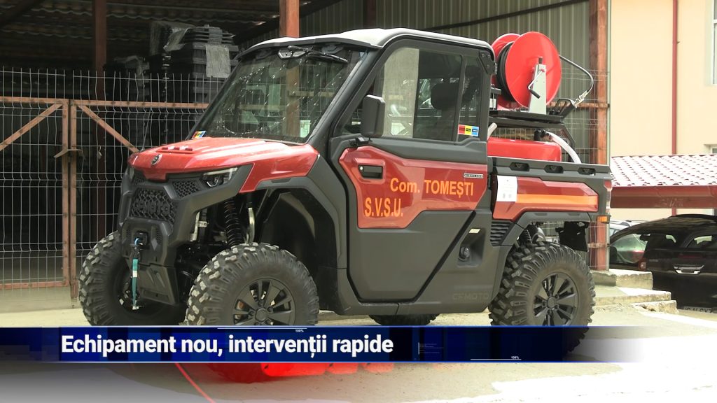 ECHIPAMENT NOU, INTERVENŢII RAPIDE