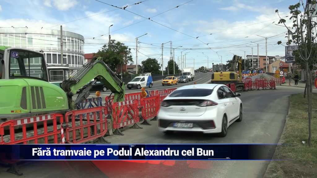 FĂRĂ TRAMVAIE PE PODUL ALEXANDRU CEL BUN