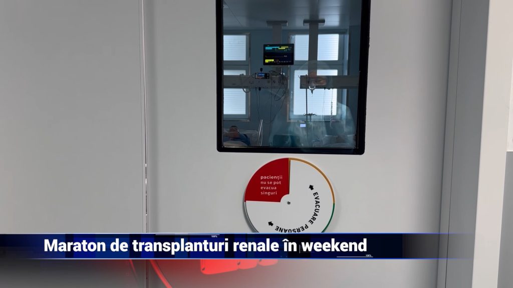 MARATON DE TRANSPLANTURI RENALE ÎN WEEK-END