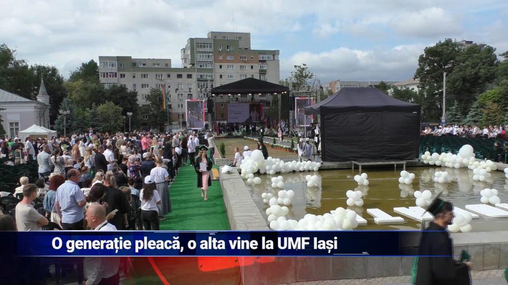 O GENERAȚIE PLEACĂ, ALTA VINE LA UMF IAȘI