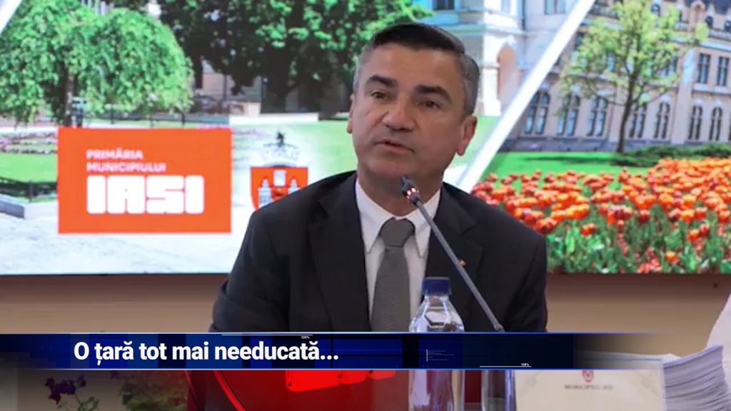 O ŢARĂ TOT MAI NEEDUCATĂ…