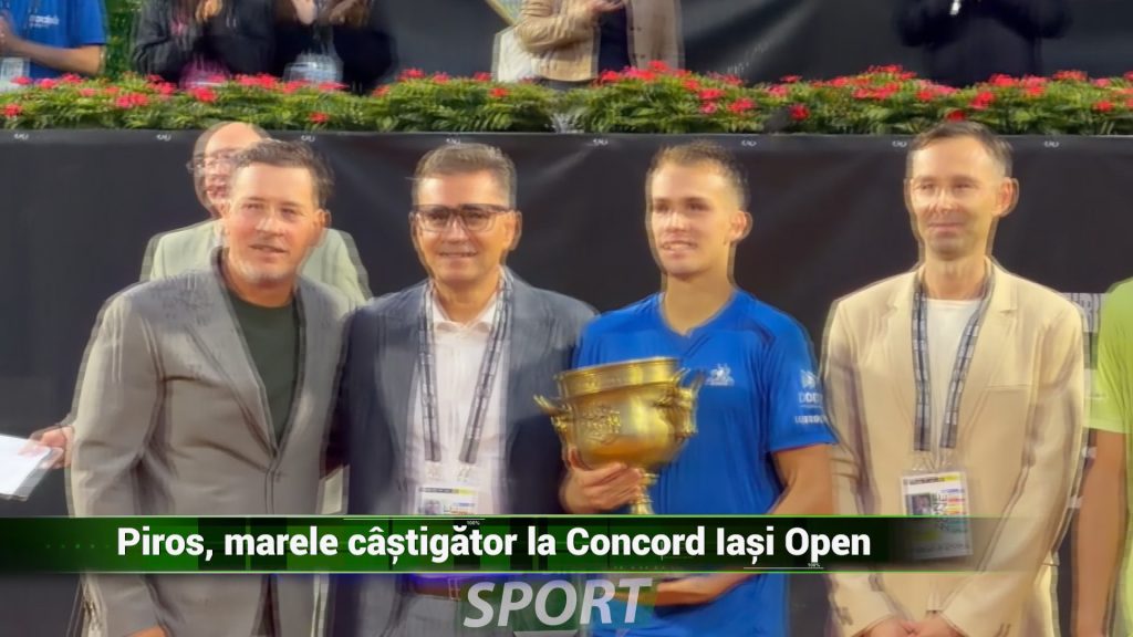 PIROS, MARELE CÂŞTIGĂTOR LA CONCORD IAŞI OPEN