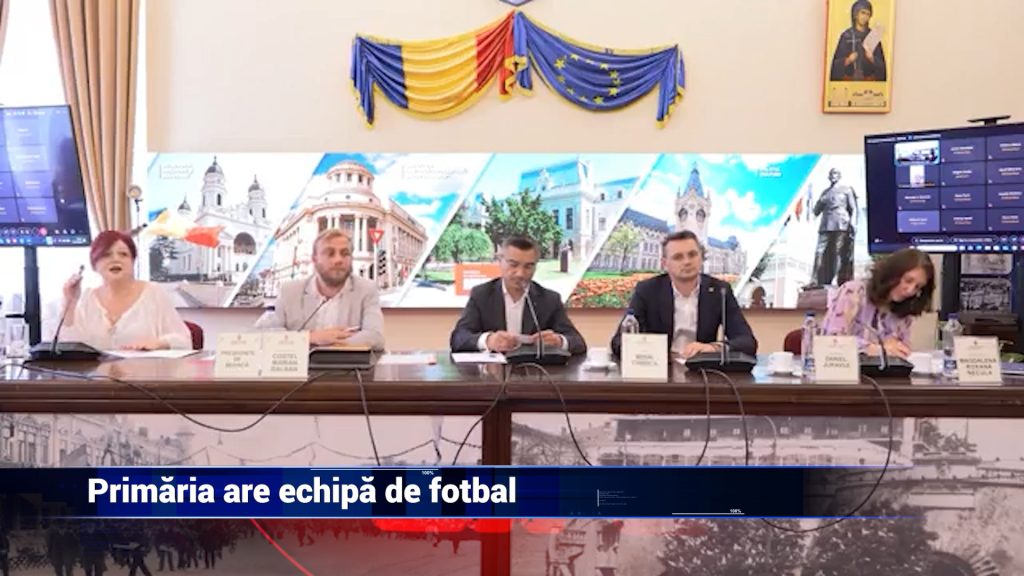 PRIMĂRIA ARE ECHIPĂ DE FOTBAL