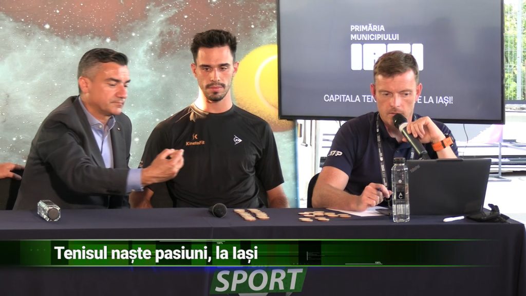 TENISUL NAŞTE PASIUNI, LA IAŞI