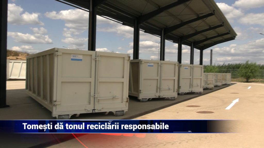 TOMEȘTI DĂ TONUL RECICLĂRII RESPONSABILE