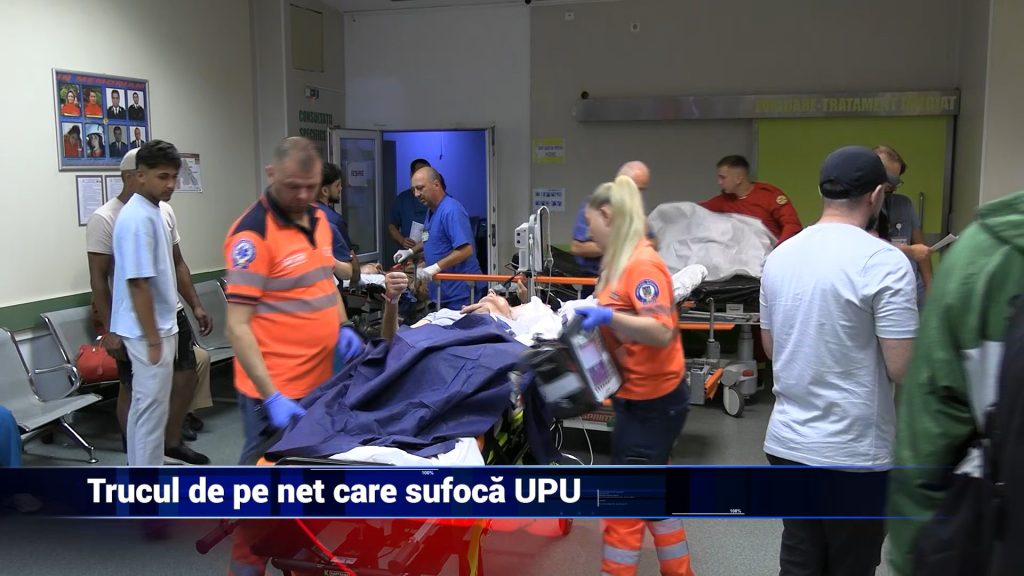 TRUCUL DE PE NET CARE SUFOCĂ UPU