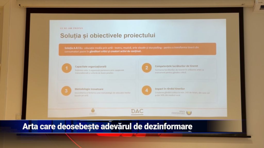 ARTA CARE DEOSEBEŞTE ADEVĂRUL DE DEZINFORMARE