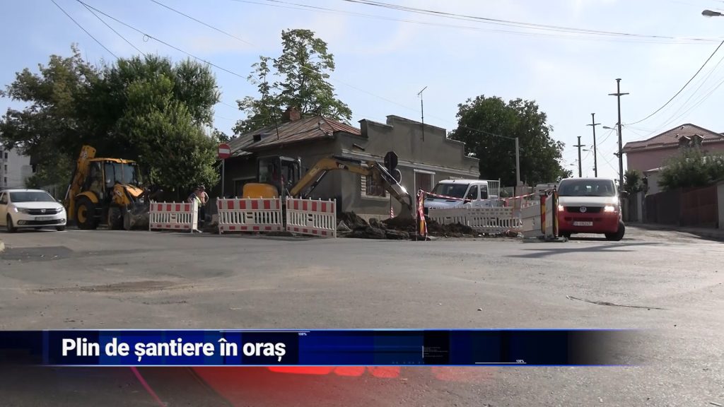 PLIN DE ŞANTIERE ÎN ORAŞ