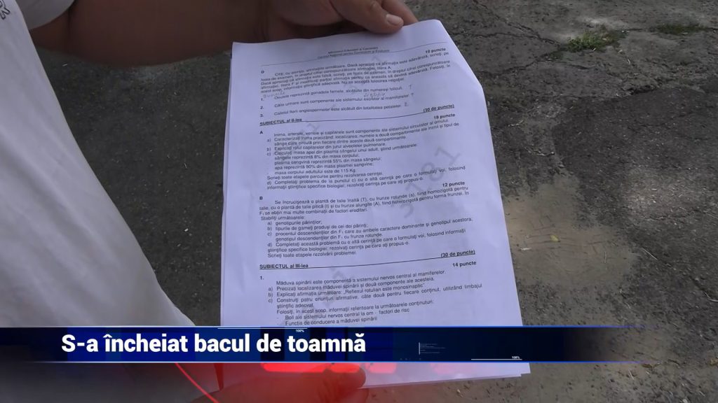 S-A ÎNCHEIAT BACUL DE TOAMNÃ