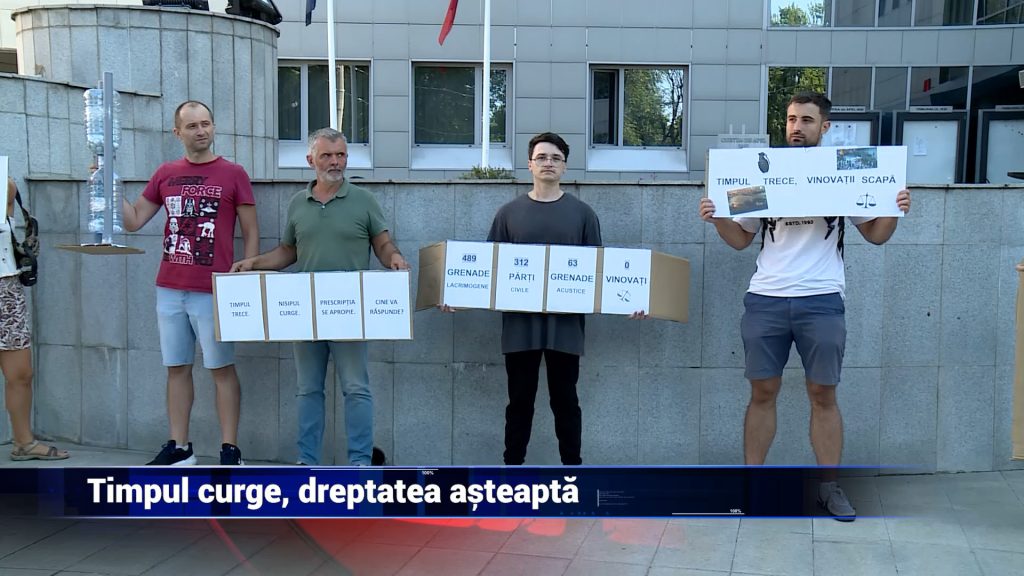 TIMPUL CURGE, DREPTATEA AȘTEAPTĂ