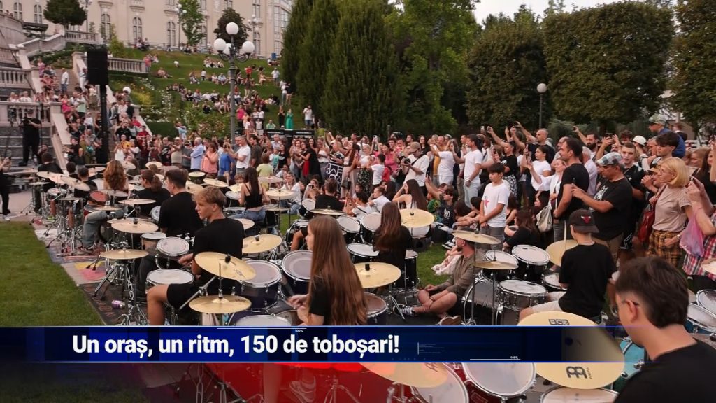 UN ORAŞ, UN RITM, 150 DE TOBOŞARI!