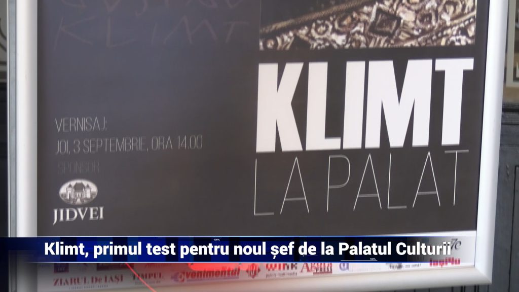 KLIMT, PRIMUL TEST PENTRU NOUL ŞEF DE LA PALATUL CULTURII